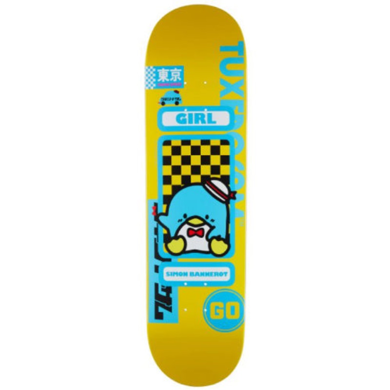 Girl Simon Bannerot Sanrio Tokyo Speed Skateboard Deck 8.25″ 8.25″