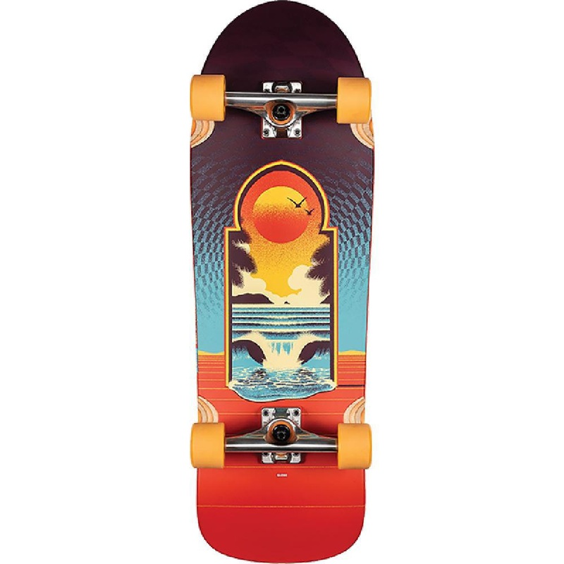 Globe Aperture Cult Of Freedom Portal 31″ Cruiser Longboard Complete