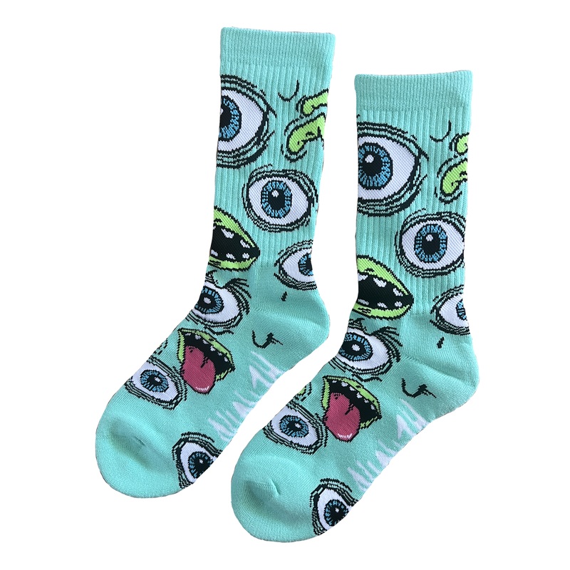 Heroin Mutant Socks (Teal)