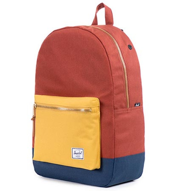 Herschel Supply Co. Settlement Backpack Rust/ Copper/ Navy One size fits all