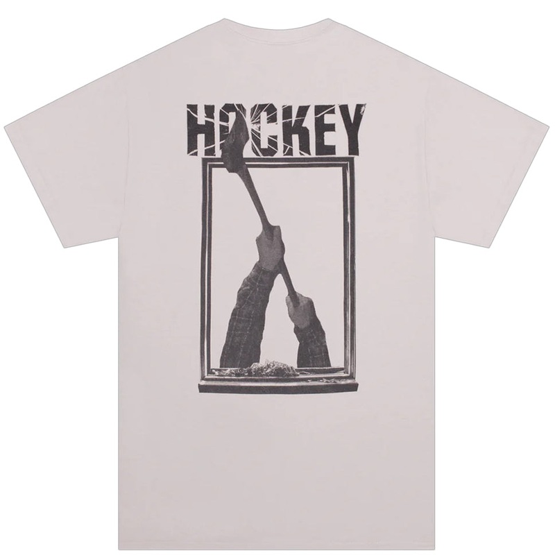 Hockey Crazy Neighbor T Shirt Ice Grey Medium