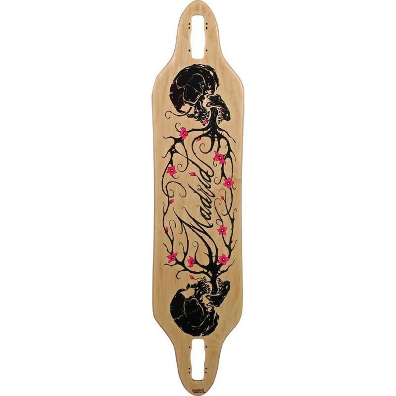 Madrid Tombstone Twisted Drop Through 38″ Longboard Deck