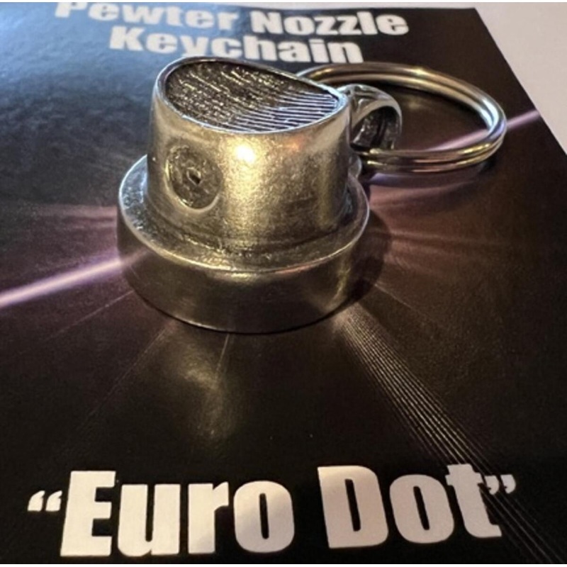 Meericle MFG “Euro Dot Pewter Nozzle” Keychain