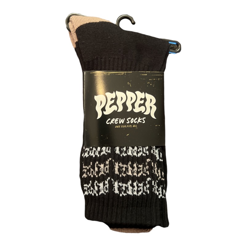 Pepper Griptape Striped Socks OS