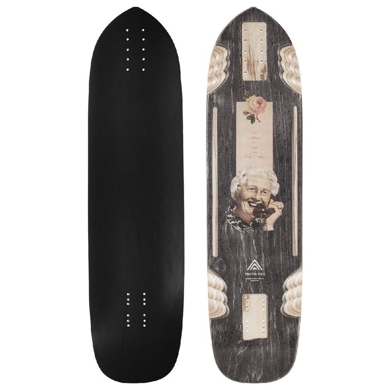 Prism Cole Trotta 38.5″ Downhill Longboard Deck – Cop Caller Series Deck