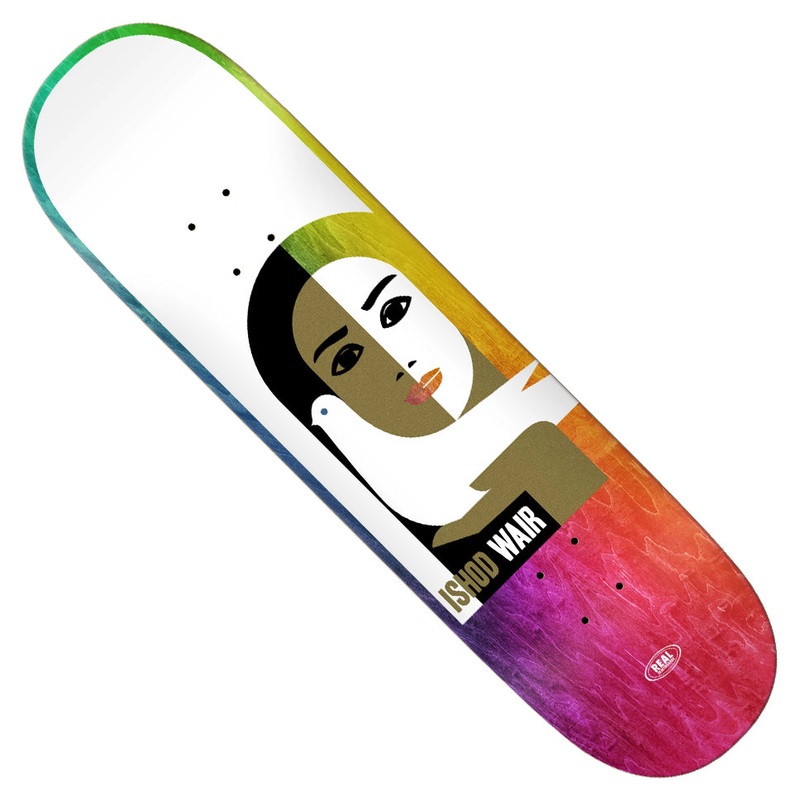 Real Ishod Wair Peace Tie Dye Full SE Deck Tie-dye 8.5 x 32.25 WB:14.38