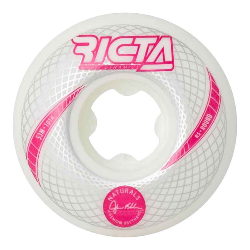 Ricta Skateboard Wheels 53mm Shanahan Vortex Naturals Round 101a 53mm