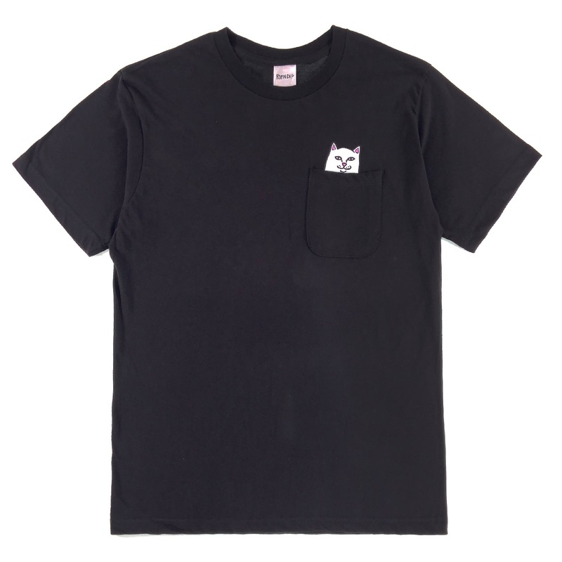 RIPNDIP – Lord Nermal Pocket T-shirt – Black S