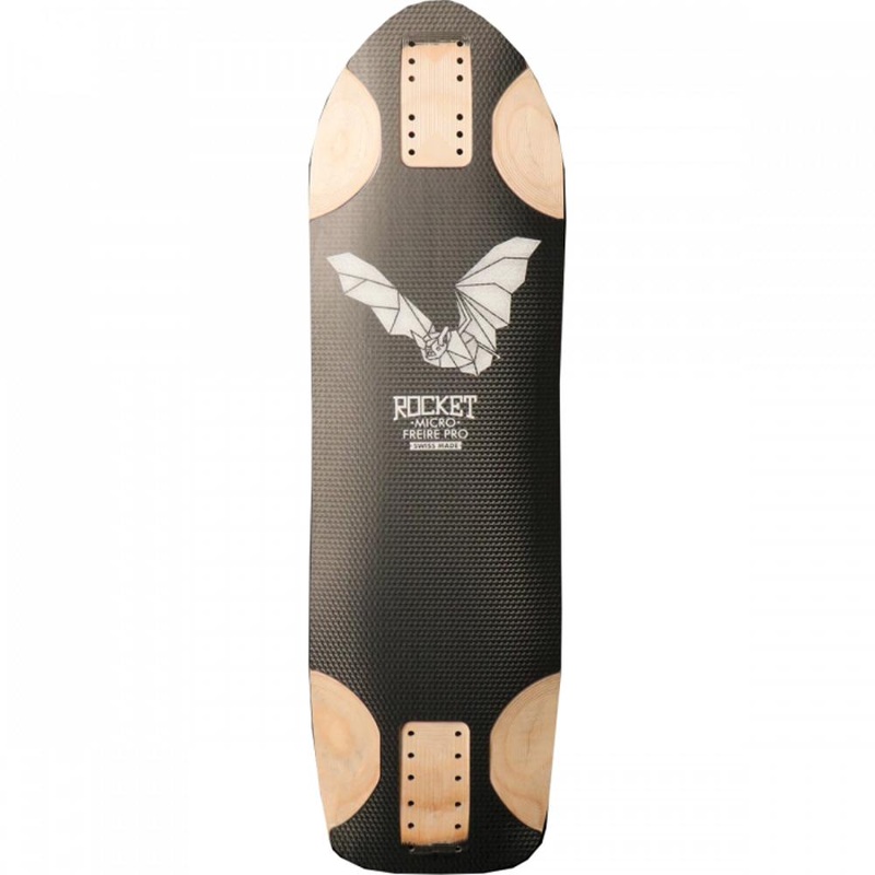 Rocket Micro Freire Pro 30″ Downhill Freeride Longboard Deck – 2024 Series