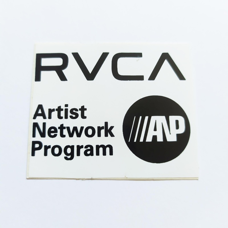 RVCA Skateboard Sticker