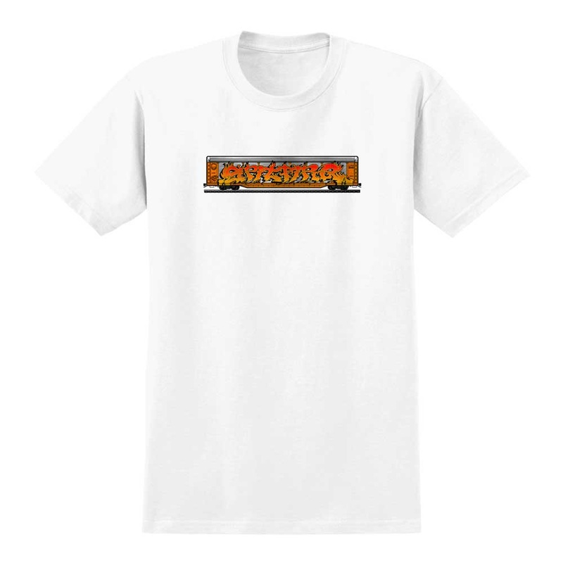 Spitfire Tee Savie Train White SM