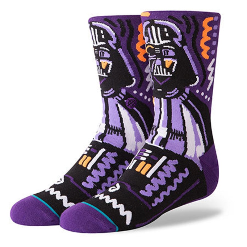 Stance Lords Boys Socks Purple Large