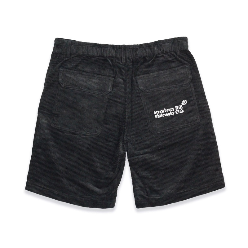 Think About It Corduroy Shorts (Black) L