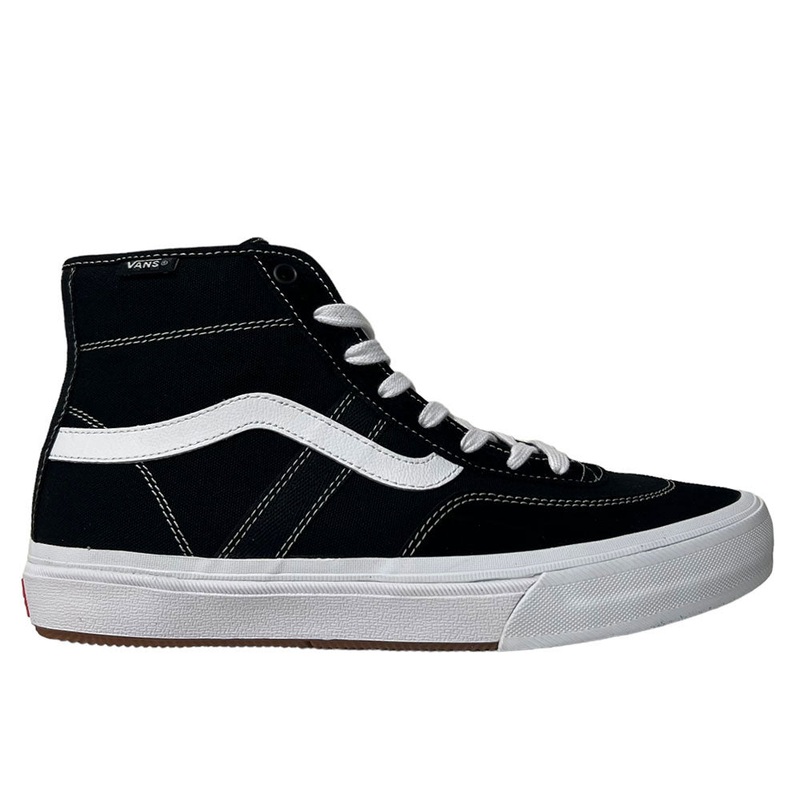 VN0A5JIGY28 Vans Gilbert Crockett High Black White Suede Shoes 7