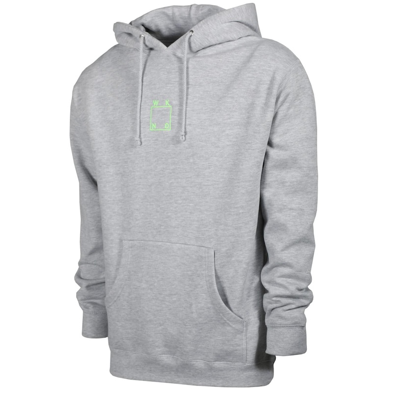 WKND Embroidered Logo Hoodie | Heather Grey LG Heather Grey