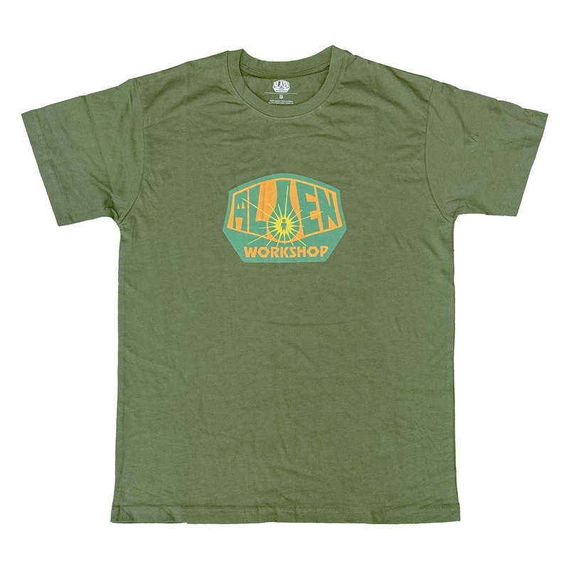 Alien Workshop OG Logo T Shirt Olive Green Small