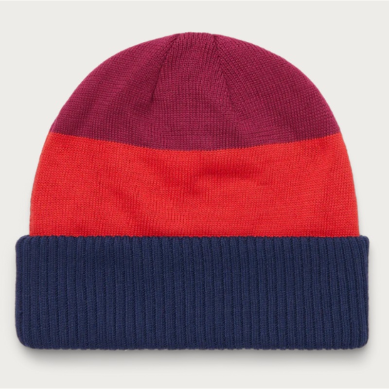 Cotopaxi Alto Beanie Black Violet and Rusty
