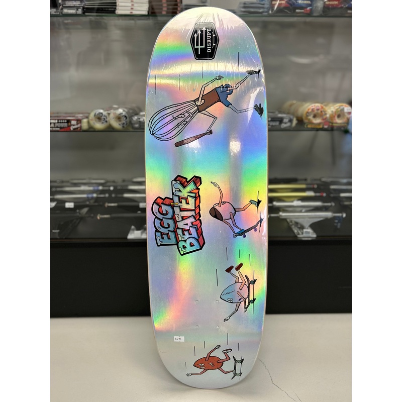 Egg Beater (HOLOGRAPHIC) – Disrupt Skateboards Deck