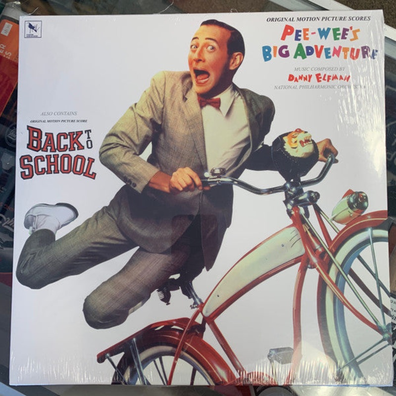 Elfman, Danny  Pee-Wee’s Big Adventure / Back To School – OST Vinyl LP Record