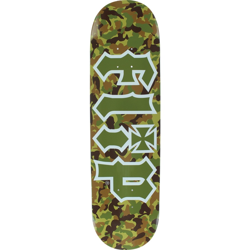 Flip Skateboards HKD Combat Green Skateboard Deck
