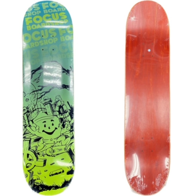 Focus Boardshop Graveyard Skateboard Deck Deck only 7.75