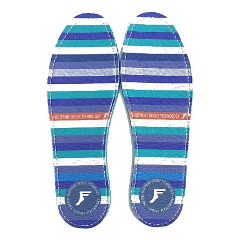 Footprint Insole Technology Stripes King Foam Flat Insoles N/A 9