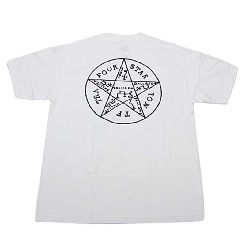 Fourstar Zodaic Pocket T Shirt White Medium