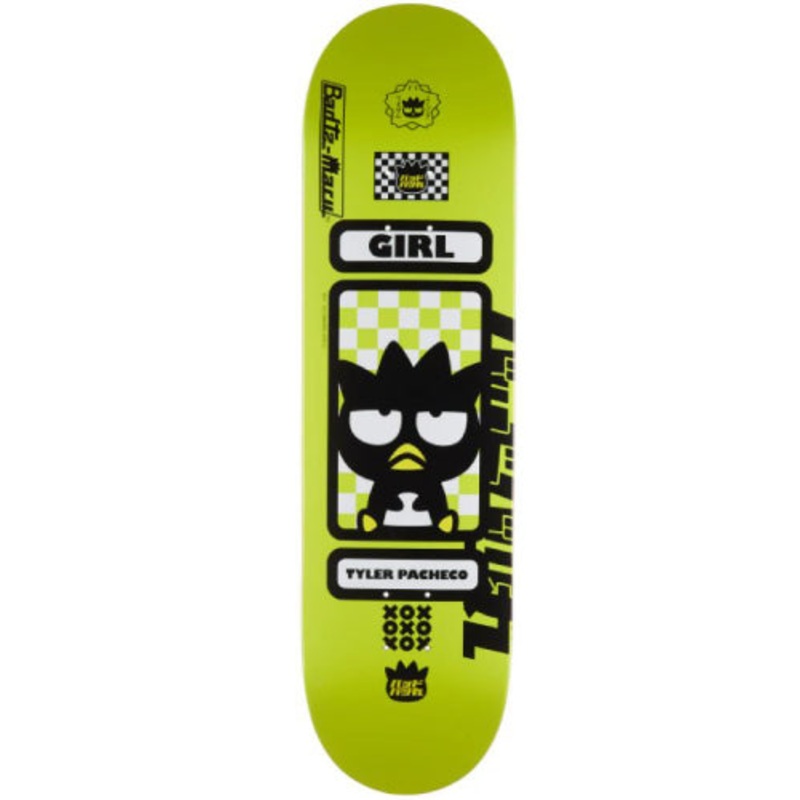 Girl Tyler Pacheco Sanrio Tokyo Speed Skateboard Deck 8.375″ 8.375″