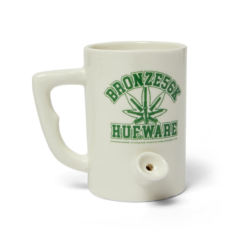 HUF Bronze Early Riser Mug White One Size Fits All