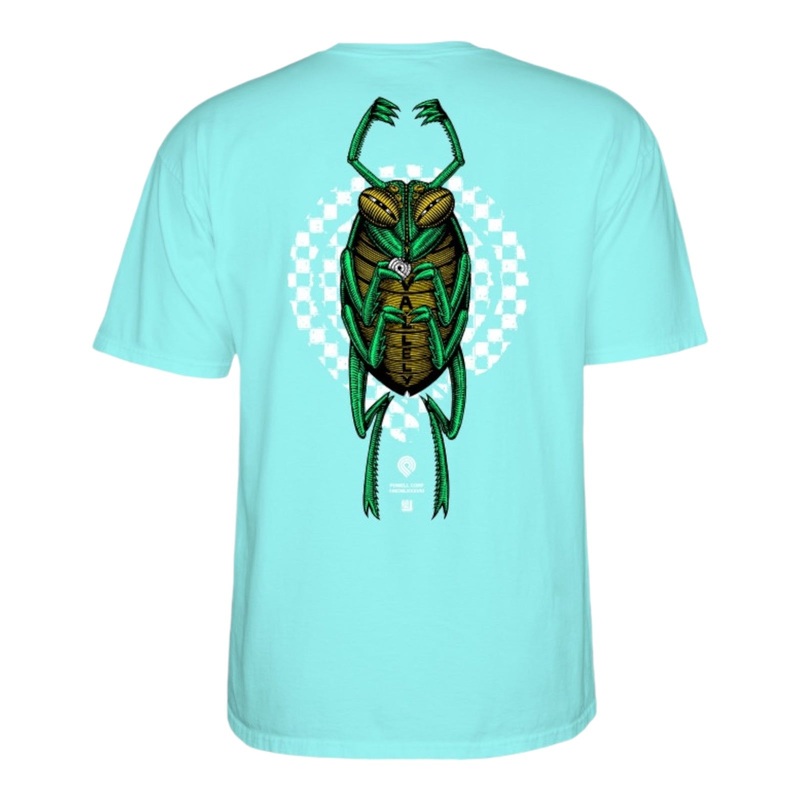 Powell Peralta Mike Vallely Bug T-Shirt Celadon S