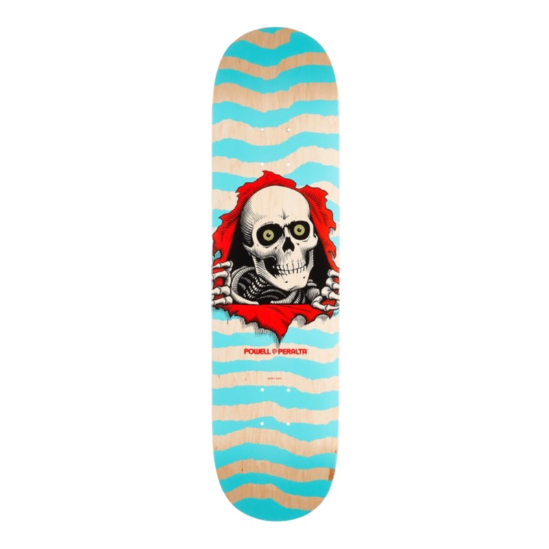 Powell Ripper Natural Turquoise 242 Deck 8.0 Turquoise