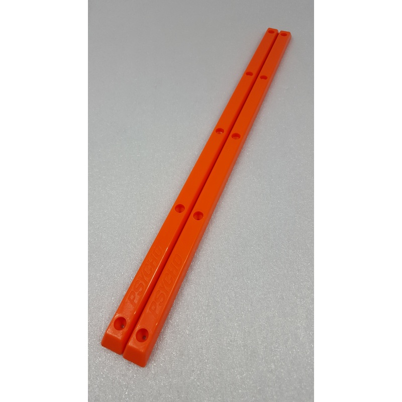 Psycho Skateboard Rails 1 SET – ORANGE