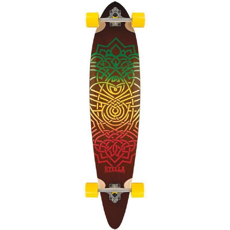 Stella Celtic Pintail 46″ Longboard Skateboard Complete