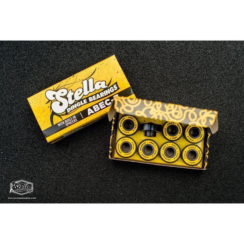 Stella Dingle Abec 7 Longboard Skateboard Bearings