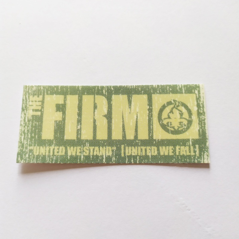 The Firm Skateboard Sticker