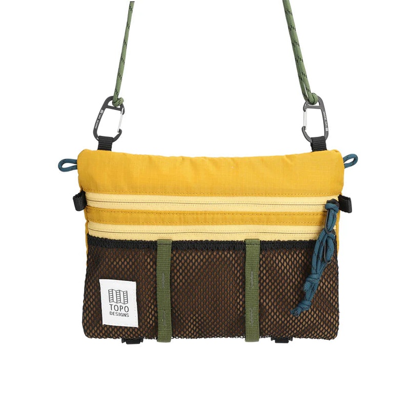 Topo Designs Mountain Accessory Shoulder Bag Mustard/Dark Khaki