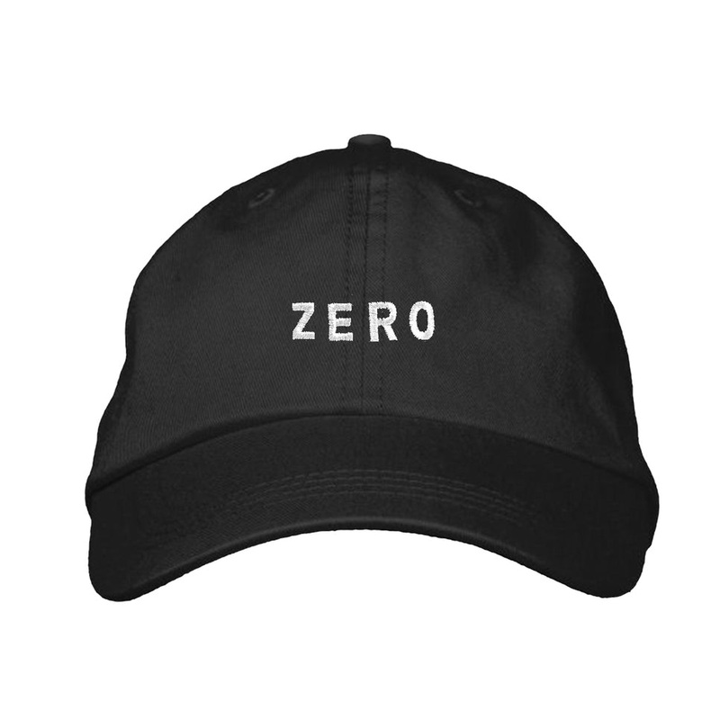 Zero Army Dad Strap-Back Hat Black One Size Fits All