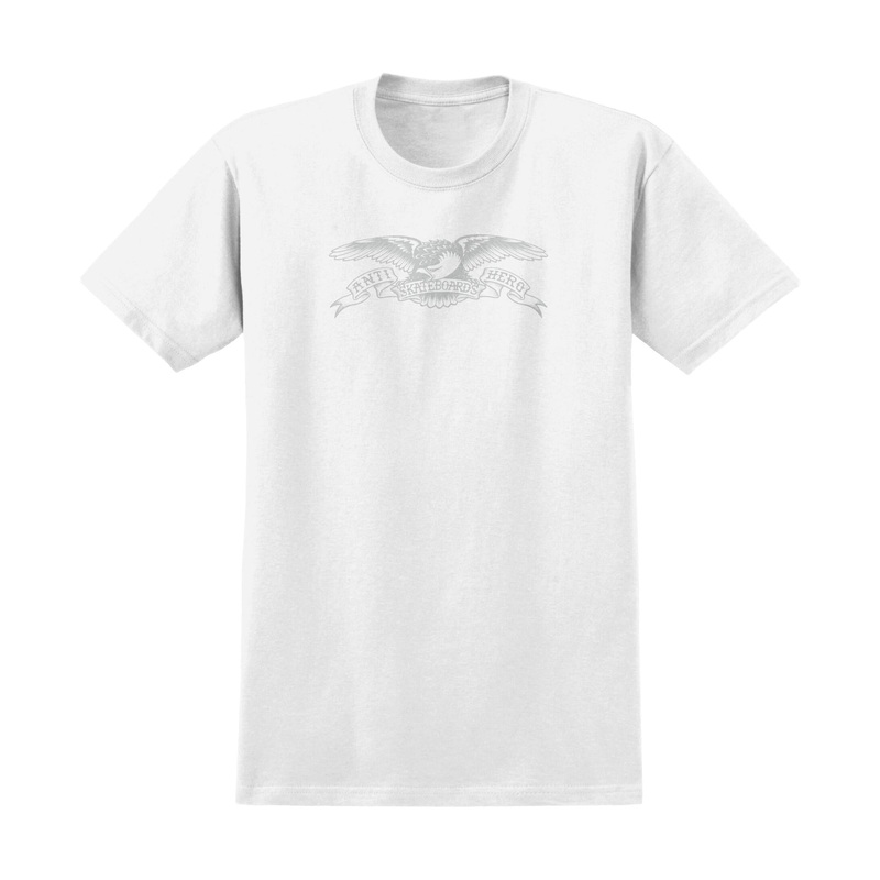 Anti Hero Basic Eagle Tee White/Grey S