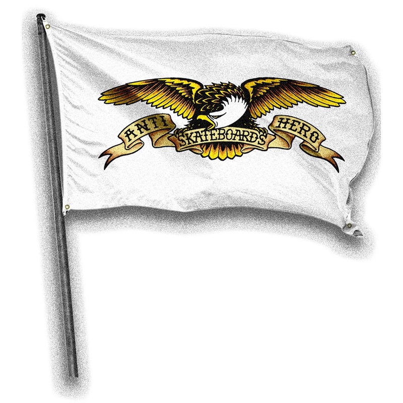 Anti-Hero Eagle Banner (White) 36″ x 30″