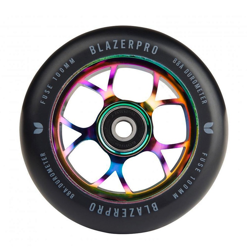 Blazer Pro – 100mm – Fuse Scooter Wheel – Neo Chrome