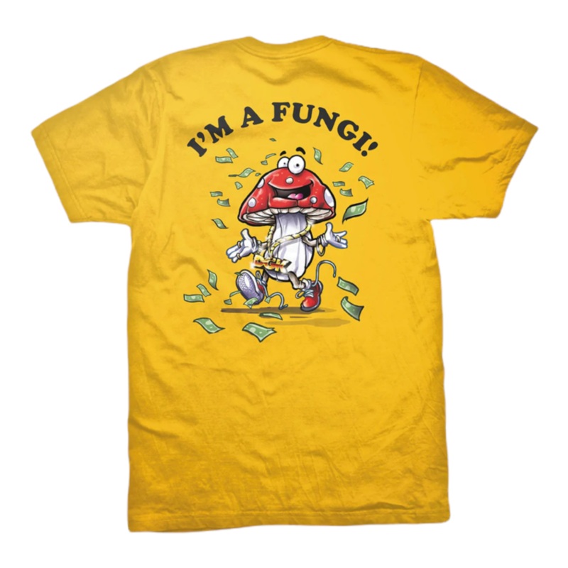 DGK Fungi T-Shirt Gold S