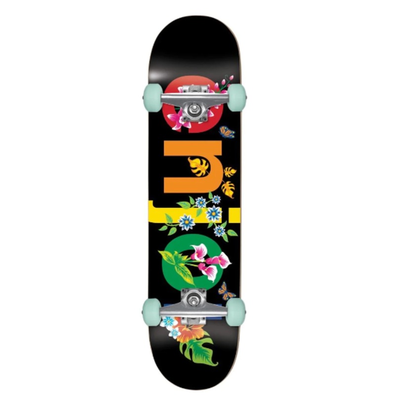 Enjoi Resin Flowers Premium Black 8 in 8 in