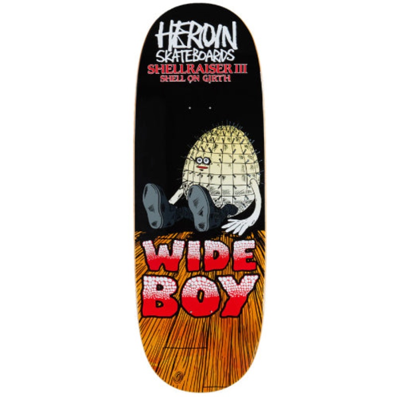 Heroin Shellraiser 3 Skateboard Deck 10.75″ 10.75″