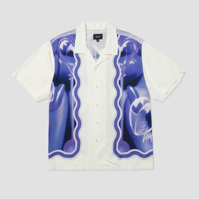Huf Bubble Shortsleeve Resort Shirt Small