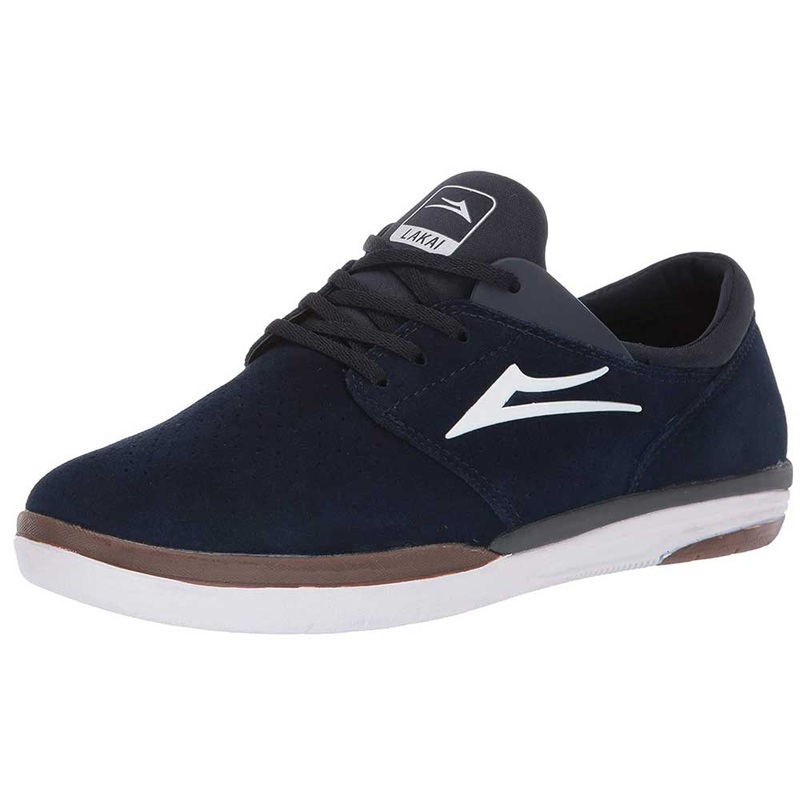Lakai Fremont Skate Shoes – Navy Suede 8 Navy