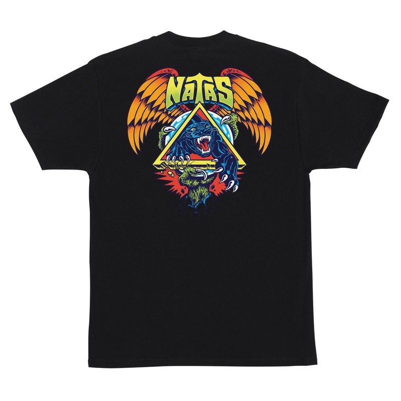 Santa Cruz “Natas SC Panther” Black T-Shirt Small