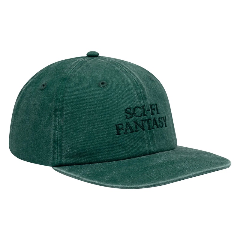 Sci Fi Fantasy Washed Logo Hat Green OS