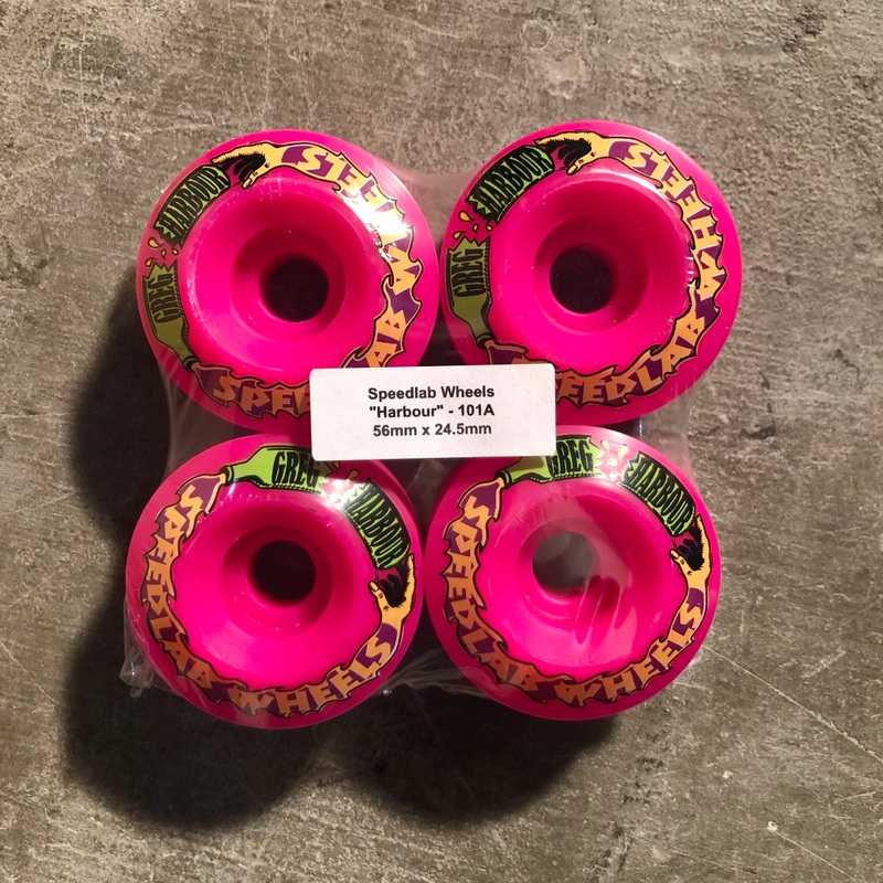 Speedlab Wheels – Greg Harbour Pro Wheel – 56mm 101a Pink