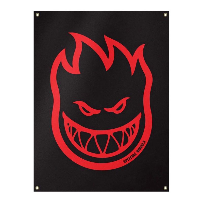 Spitfire Bighead Banner – Black / Red