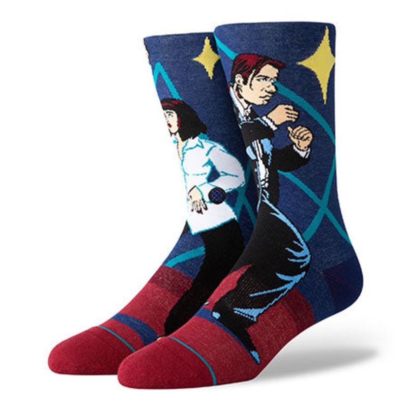 Stance Pulp Fiction I Want To Dance Socks Red Large